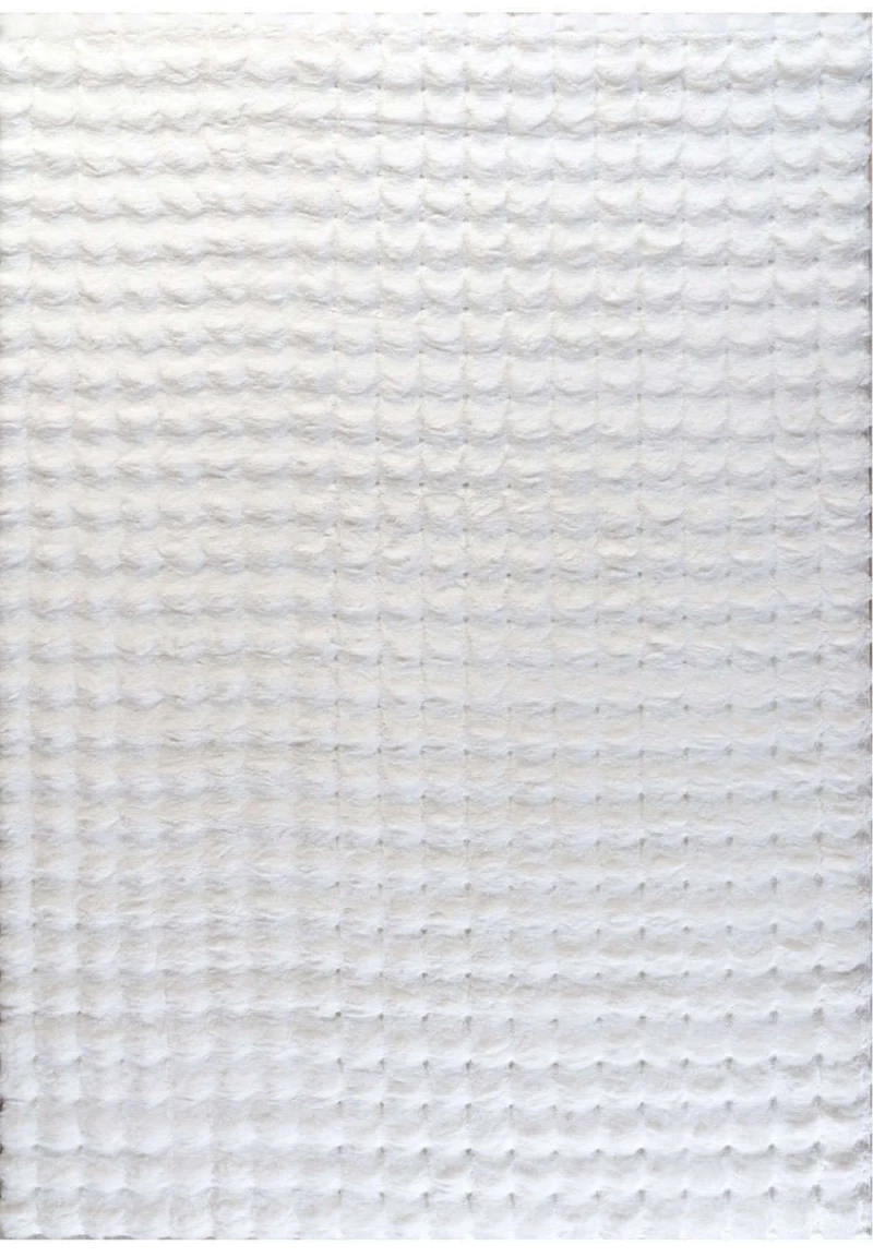 Χαλί Fuzzy 26164-060 White-Cream Merinos 80X150cm
