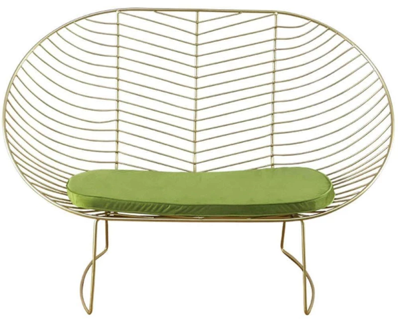Καναπές Διθέσιος 19-00-23370 160x71x107cm Gold
