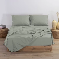 Σεντόνι Basic Mint Nef-Nef Μονό 170x270cm 100% Βαμβάκι