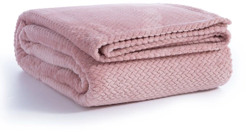 Κουβέρτα Worth Pink Nef-Nef Homeware Υπέρδιπλο 220x240cm Πολυέστερ