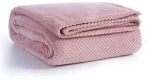 Κουβέρτα Worth Pink Nef-Nef Homeware Υπέρδιπλο 220x240cm Πολυέστερ