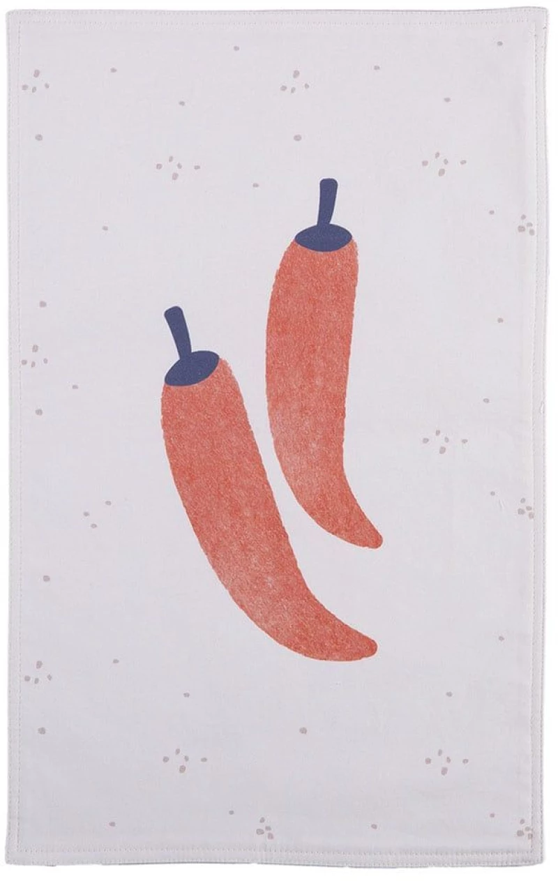 Ποτηρόπανο Peppers Ecru Nef-Nef Homeware 40χ60 100% Βαμβάκι