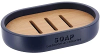 Σαπουνοθήκη 06.64101118 Dark Blue-Brown Πολυρεσίνη
