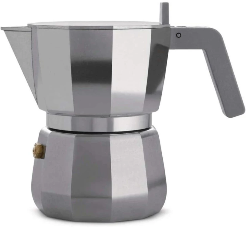 Καφετιέρα Espresso Moka DC06/3 150ml/3cups Grey Alessi Αλουμίνιο