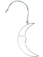 Χριστουγεννιάτικο Στολίδι Moon RD0051416 1,5x6cm Gold-White Raeder