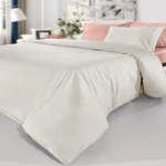 Σεντόνι Color Plus Με Λάστιχο Ivory Guy Laroche Ημίδιπλο 120x232cm 100% Βαμβακερό Περκάλι