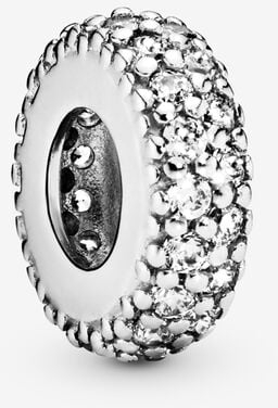 Σύμβολο Pandora με Διαφανές Αστραφτερές πέτρες 791359CZ