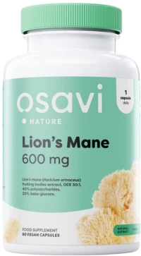 Osavi Lion's Mane 600 mg [60 Κάψουλες]