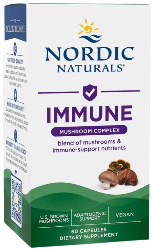 Nordic Naturals Immune Mushroom Complex [60 Κάψουλες]