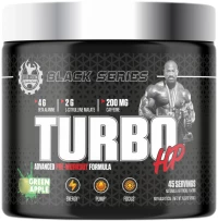 Dexter Jackson Signature Series Black Series | Turbo HP Advanced Pre-Workout [450 Γραμμάρια] Πράσινο μήλο