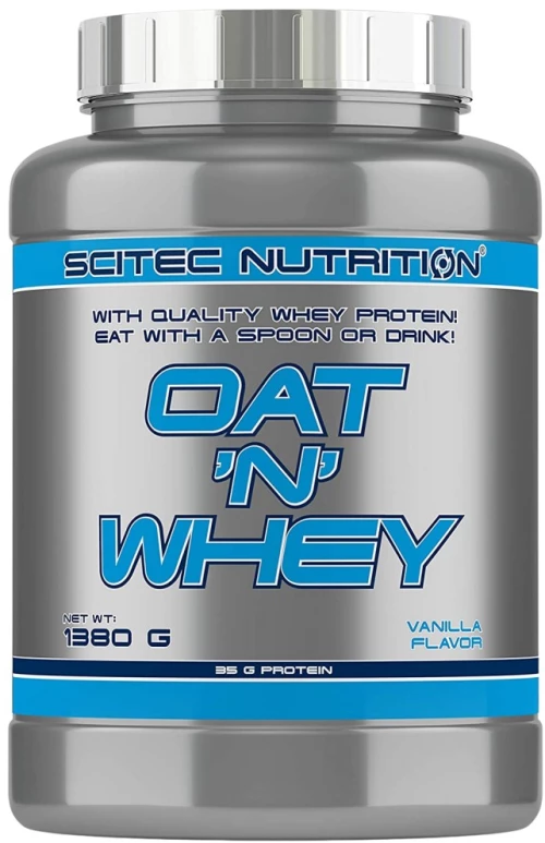 Scitec Nutrition OAT 'N' WHEY [1380 Γραμμάρια] Βανίλια
