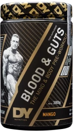 Dorian Yates Nutrition ShadowLine Blood & Guts | The Mind & Body Pre-Workout [380 Γραμμάρια] Μάνγκο