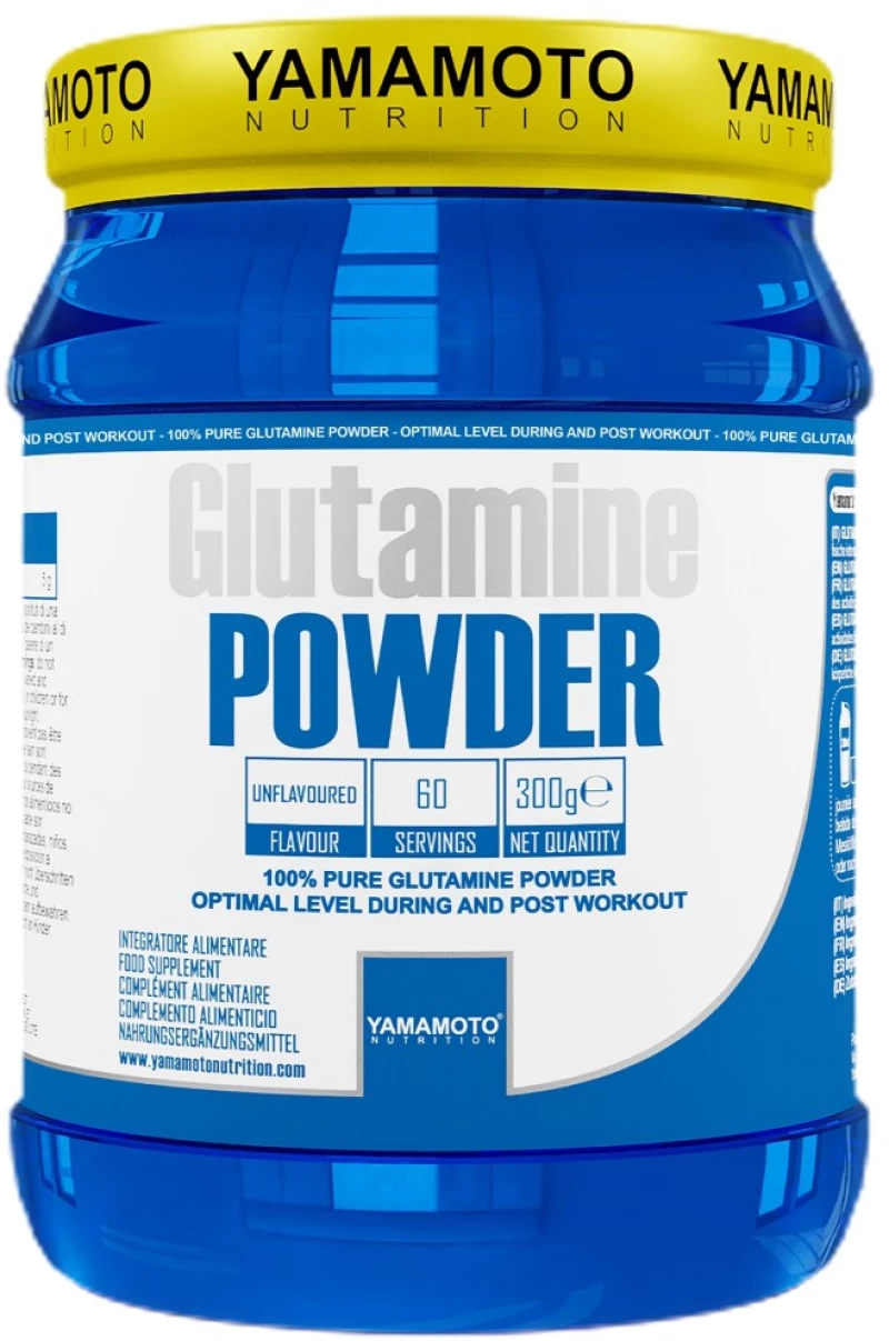 Yamamoto Nutrition Glutamine Powder [300 Γραμμάρια] Χωρίς γεύση