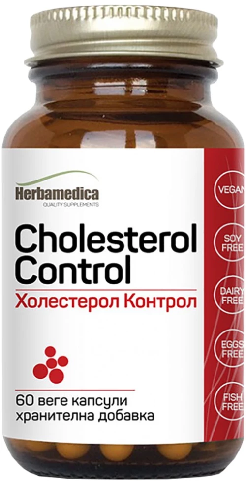 Herbamedica Cholesterol Control [60 Κάψουλες]