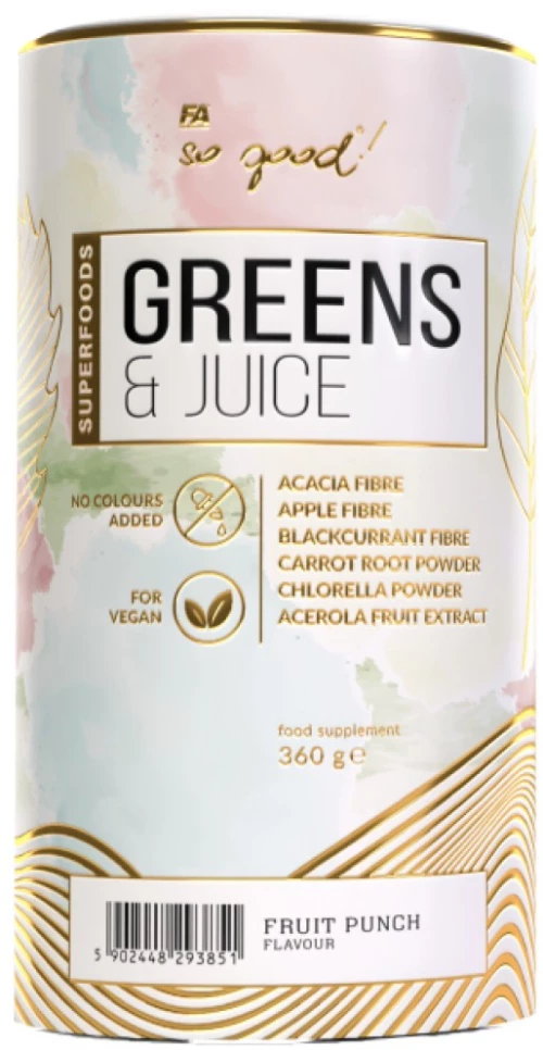 FA Nutrition Greens & Juice | So Good! Series [360 Γραμμάρια] Fruit Punch