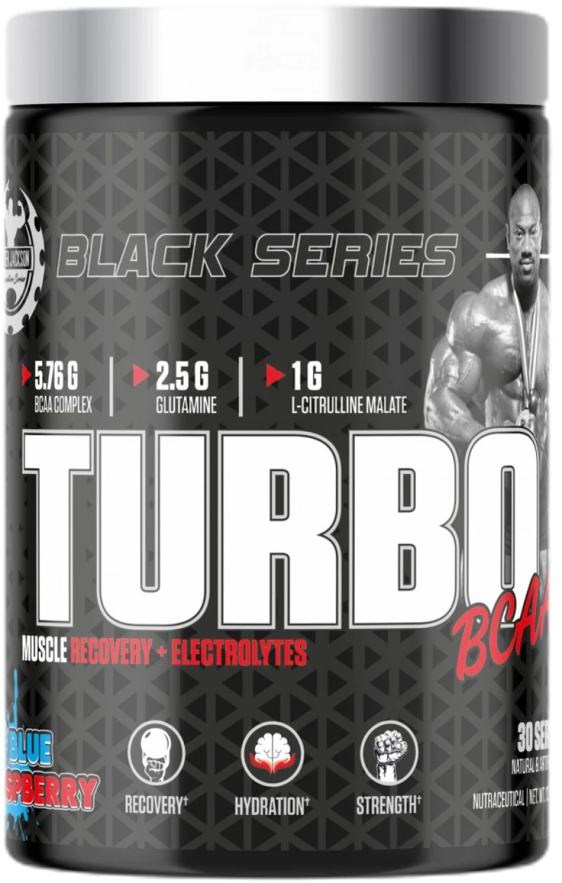 Dexter Jackson Signature Series Black Series | Turbo BCAA [390 Γραμμάρια] Μπλε βατόμουρο