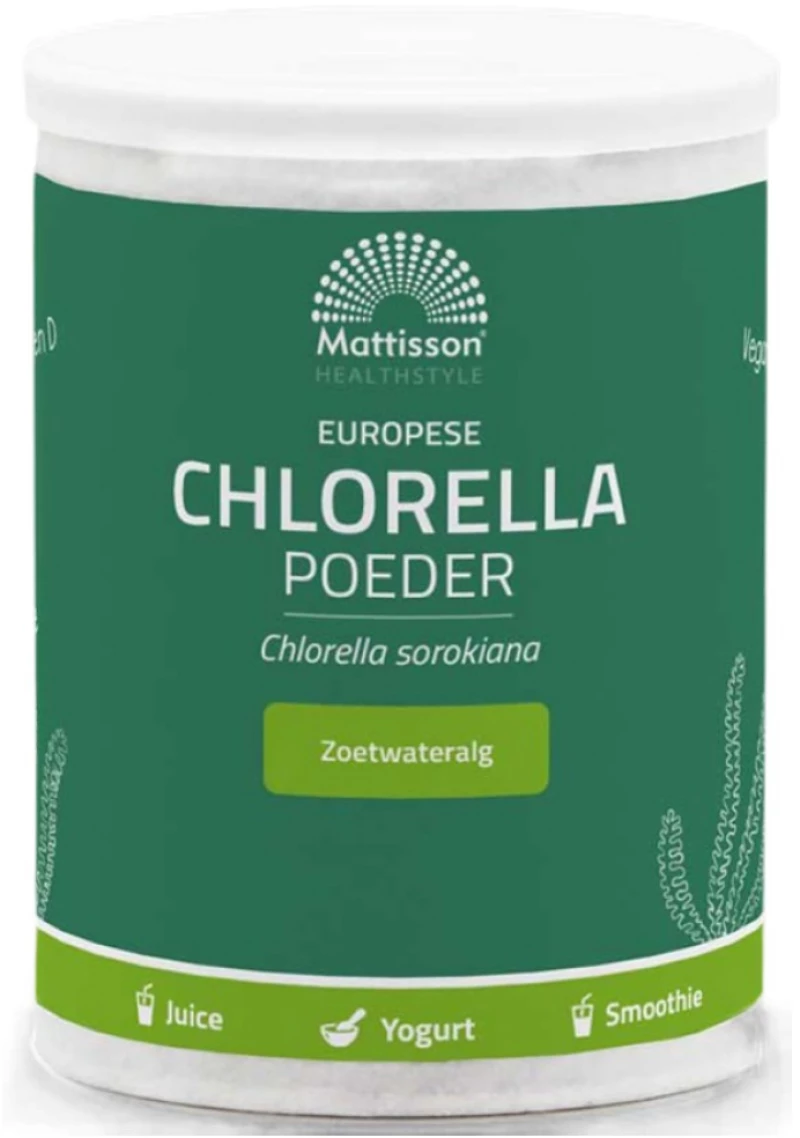 Mattisson Healthstyle European Chlorella Powder [125 Γραμμάρια]