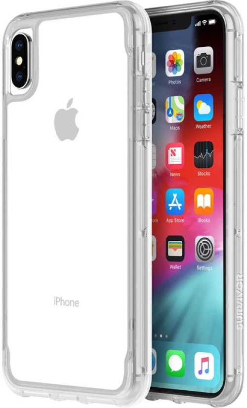 Griffin Survivor Clear - Case for iPhone Xs Max (Clear)