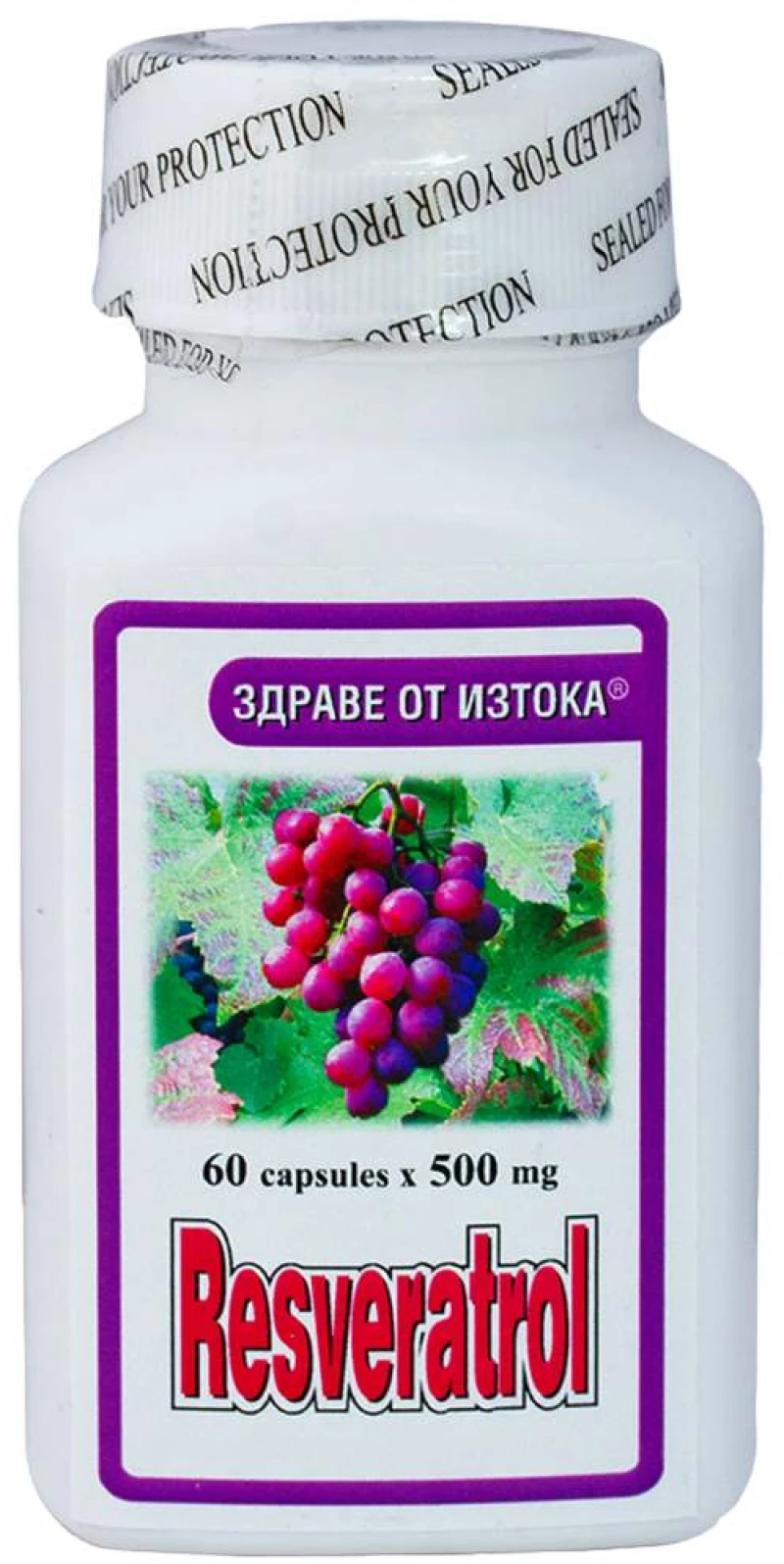 Health from The East Resveratrol [60 Κάψουλες]
