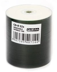 FREESTYLE CD-R 700MB 52X WHITE INKJET FF PRINTABLE SP (100PCS)