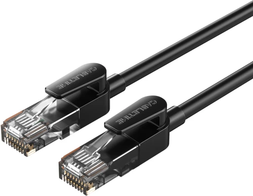 CABLETIME καλώδιο δικτύου CT-CAT6U, CAT 6 UTP, 250 MHz, CCA, 2m, μαύρο