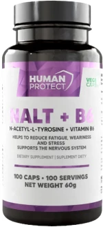 Human Protect NALT + B6 | 500 mg N-Acetyl L-Tyrosine [100 Κάψουλες]