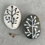 ΒΟΤΣΑΛΟ ΛΕΥΚΟ - TWIG WITH LEAVES