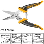 Πολυψάλιδο 180mm HES0187 INGCO