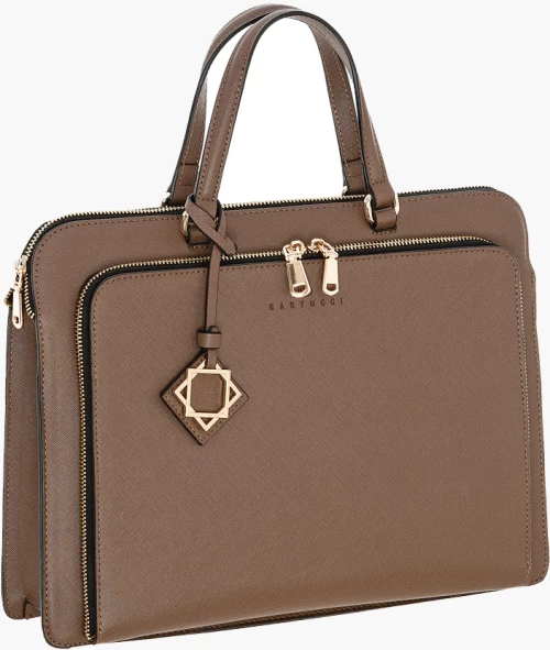 Γυναικείος Χαρτοφύλακας (718-106561-brown)
