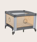 Lionelo Bonnie Παρκοκρέβατο Gray Scandy