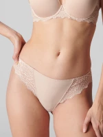 Γυναικείο Tanga slip Simone Pérèle - Μπεζ δαντέλα - Χωρίς ραφές - Polyamide - Regular Fit
