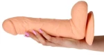 ΟΜΟΙΩΜΑ ΠΕΟΥΣ ΜΕ ΔΟΝΗΣΗ REALISTIC VIBRATOR REAL RAPTURE FLESH 10
