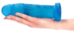 Diego transparent blue Dildo