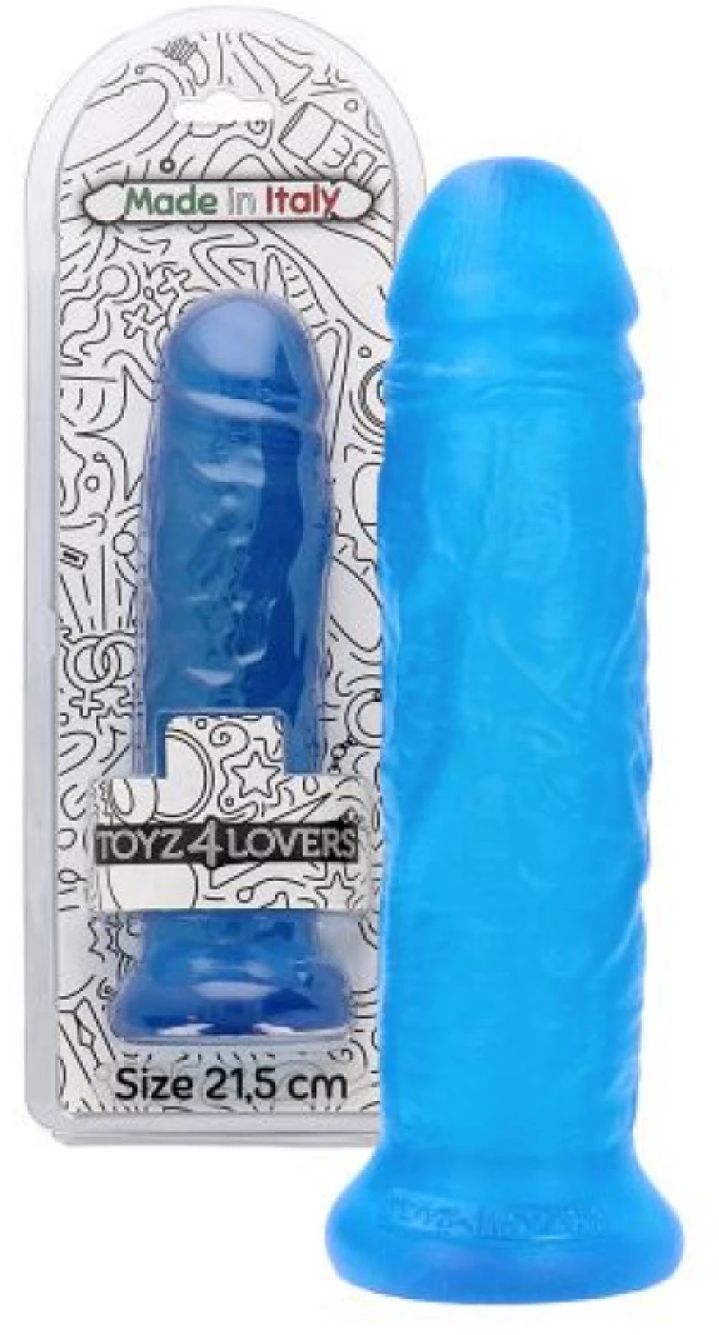 Diego transparent blue Dildo