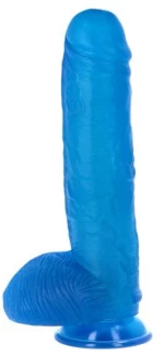 Bruto transparent blue Dildo