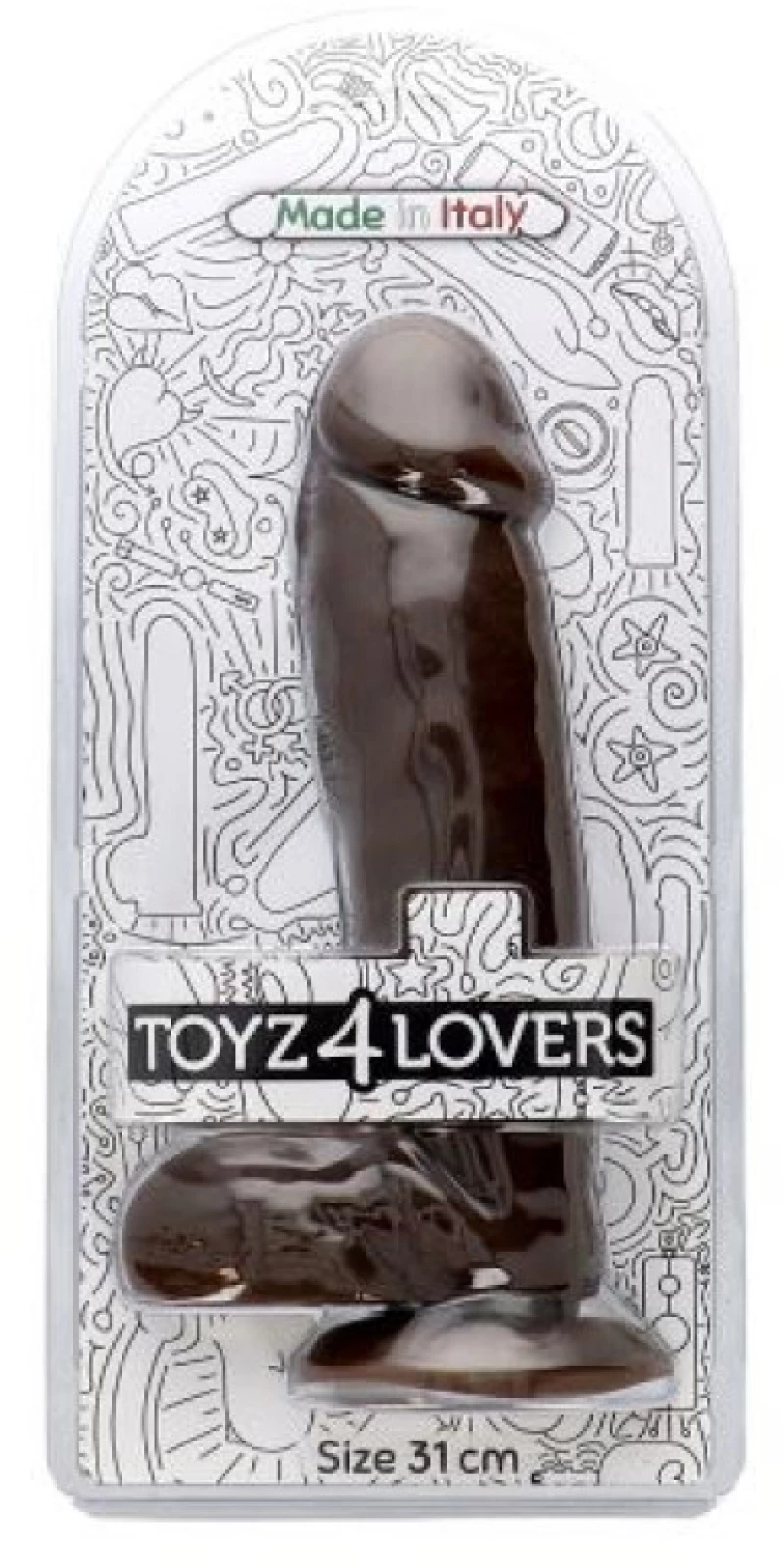 Fulvio brown dildo