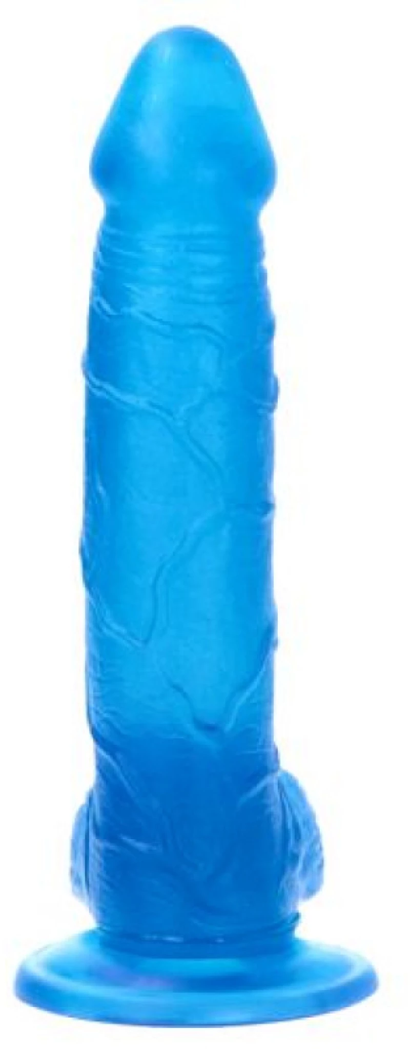 Sergio Transparent Blue Dildo