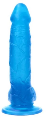 Sergio Transparent Blue Dildo