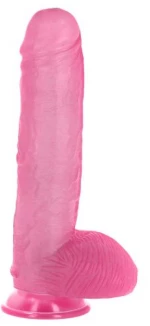 Bruto transparent pink Dildo