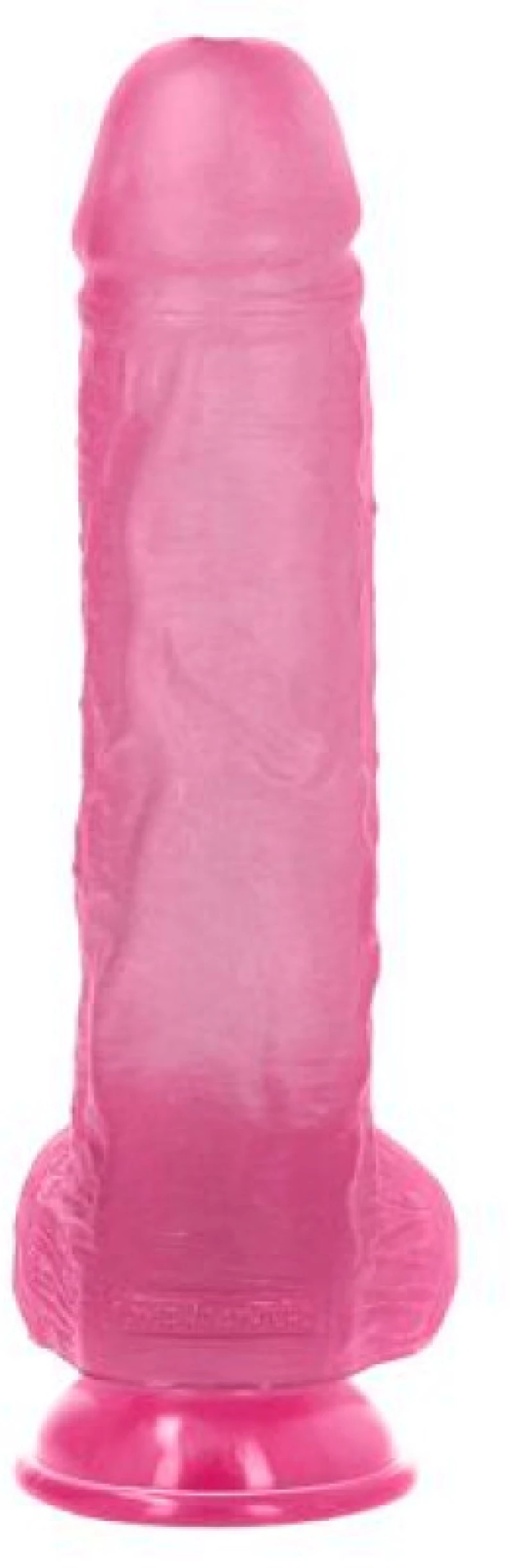 Bruto transparent pink Dildo