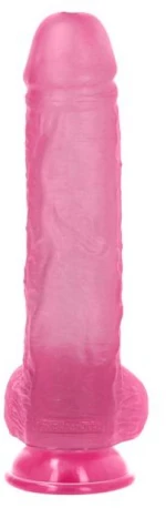 Bruto transparent pink Dildo
