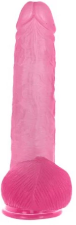 Bruto transparent pink Dildo