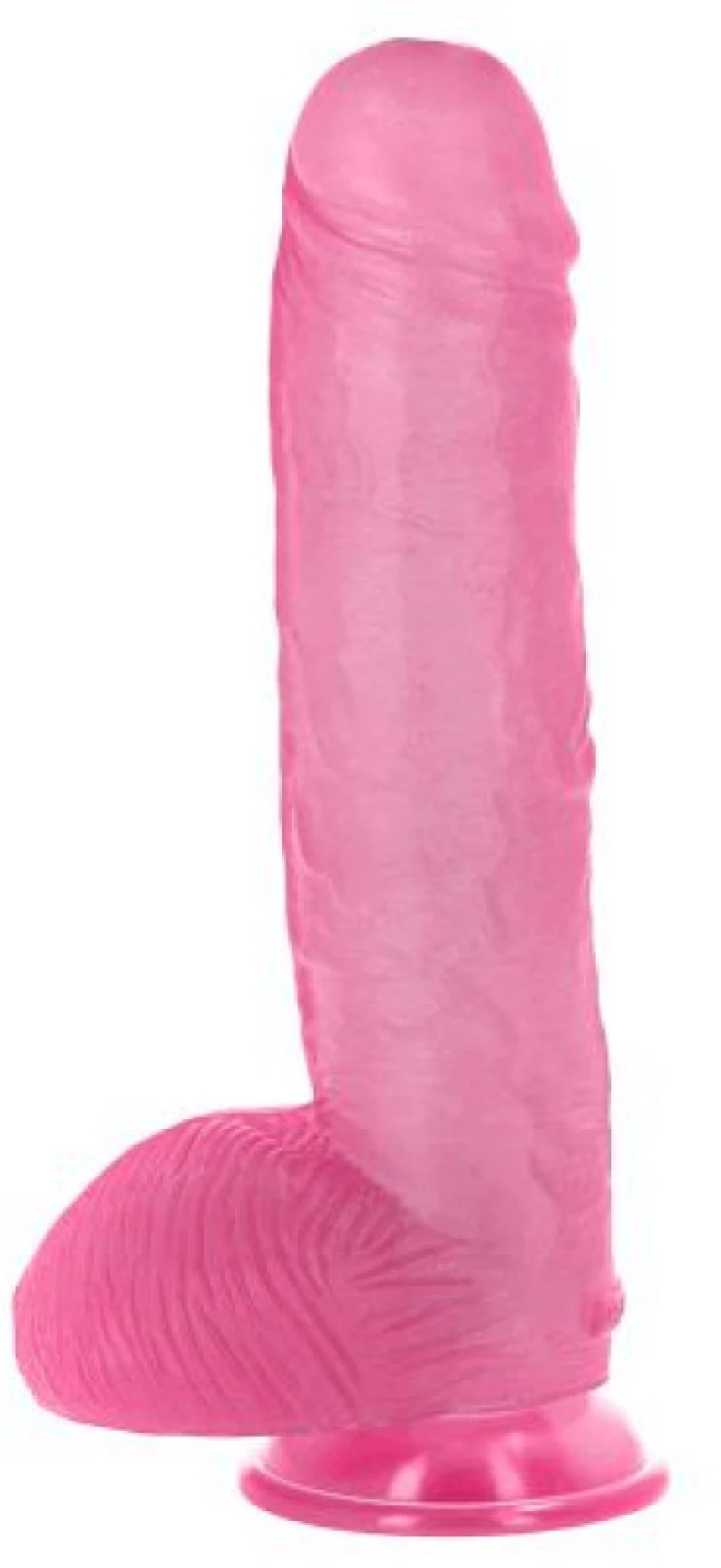 Bruto transparent pink Dildo