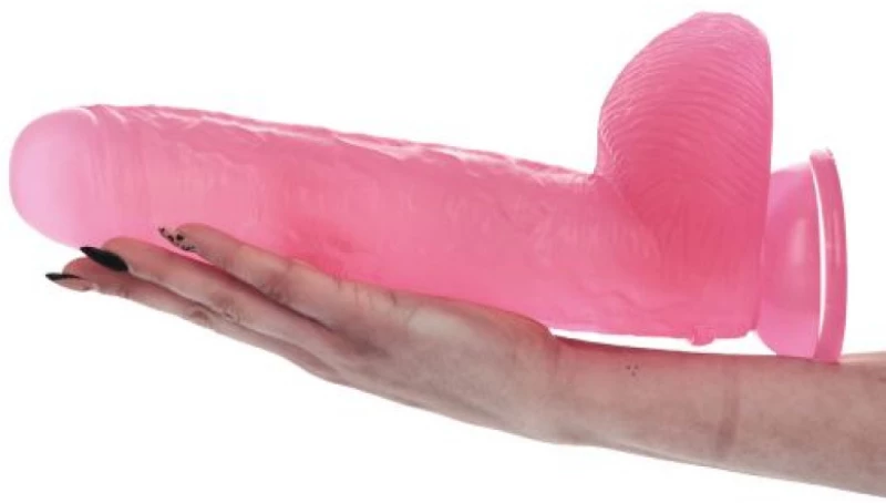 Bruto transparent pink Dildo