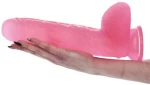 Bruto transparent pink Dildo