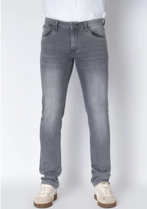 FRANK TAILOR ΠΑΝΤΕΛΟΝΙ ΤΖΗΝ ΑΝΔΡΙΚΟ 242 FT22111 GREY REGULAR SLIM COLLECTION ΧΕΙΜΩΝΑΣ 2024