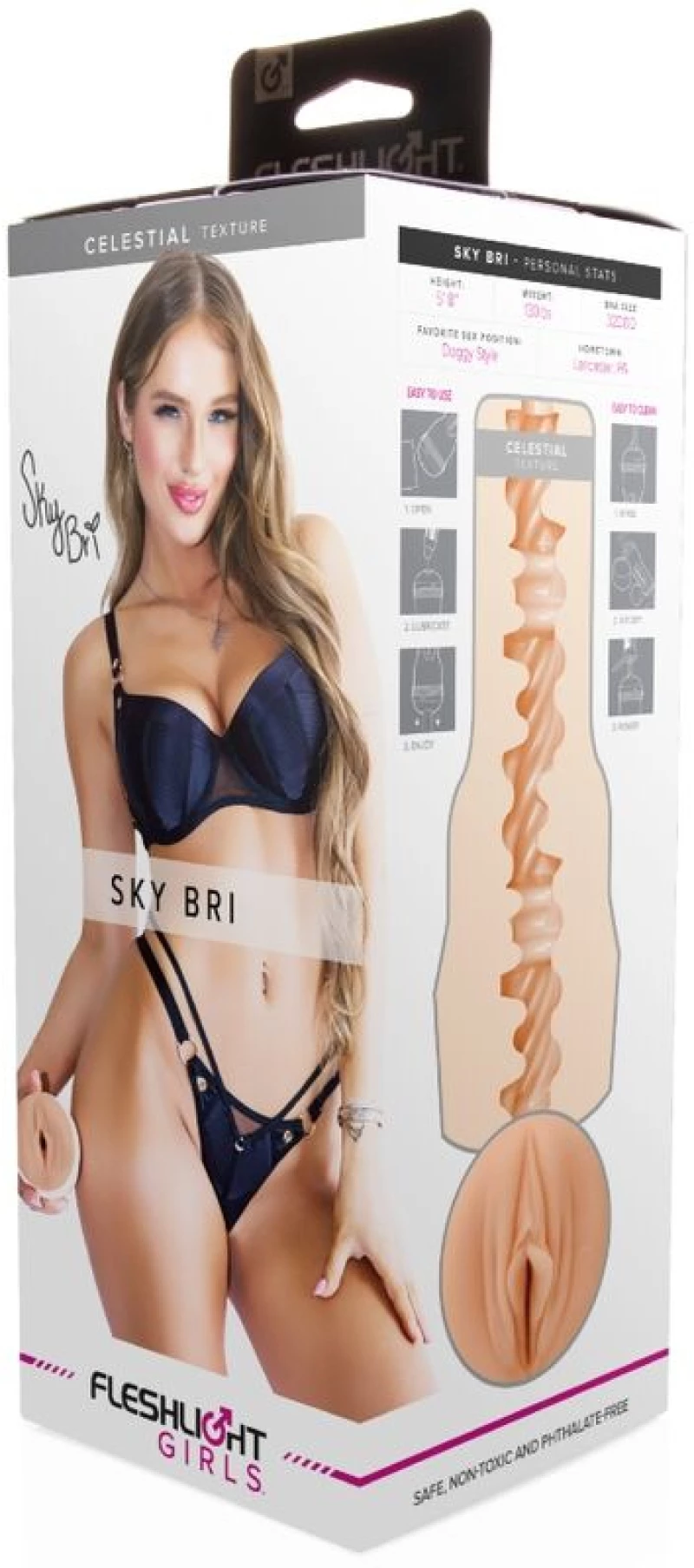 FLESHLIGHT - SKY BRI CELESTIAL VAGINA