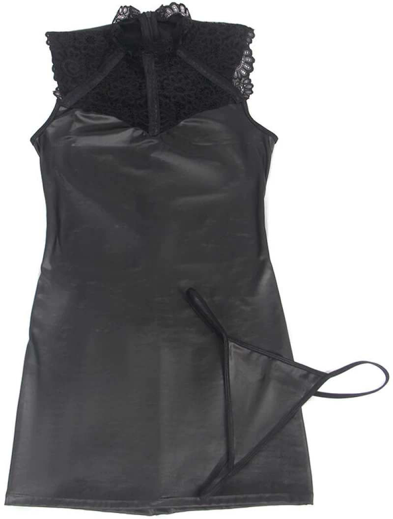 SUBBLIME - SEXY LEATHER DRESS