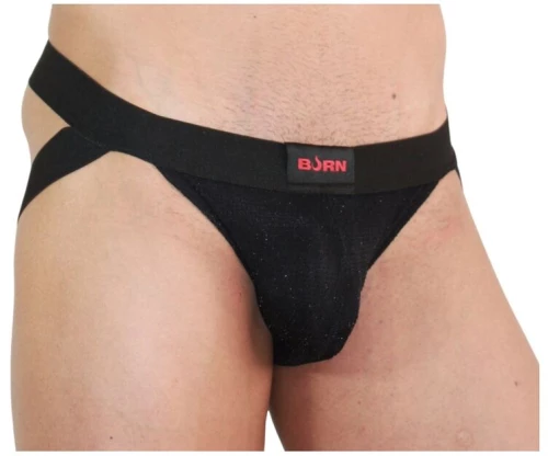 BURN - 003 JOCK SHINY BLACK
