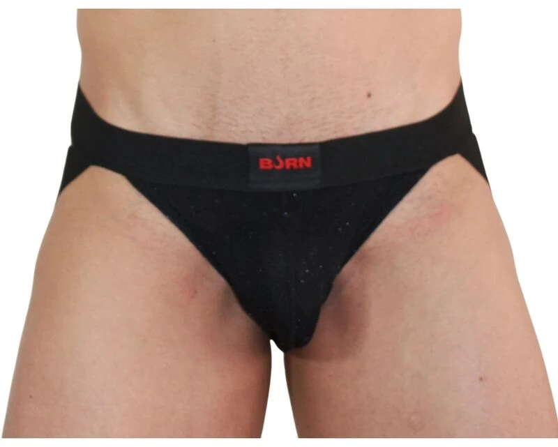 BURN - 003 JOCK SHINY BLACK